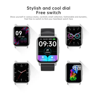 Smart Watch Heart Rate Blood Pressure Health Monitoring Multi-sports Mode