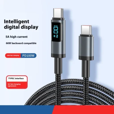 Phone Fast Charge For Pingguo 30W Android 66W Digital Display Data Line