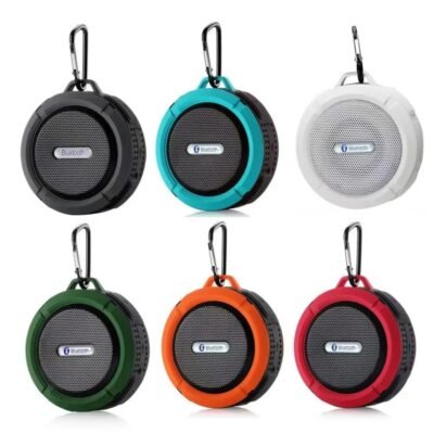 C6 Portable Wireless Bluetooth Speaker Waterproof Suction Cup Outdoor Sport Sound Box Mini Subwoofer Audio TF Mobile Loudspeaker