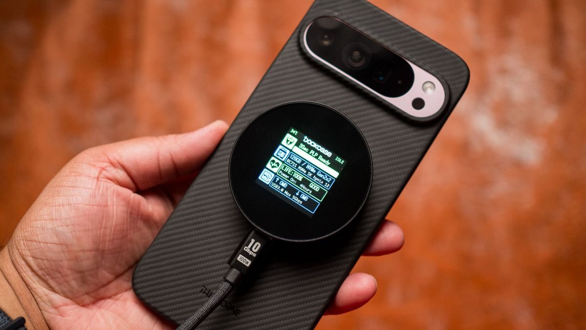 I used Dockcase’s new MagSafe SSD enclosure with my Pixel 9 Pro XL, and it was great